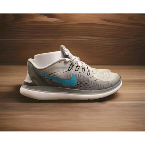 Nike Flex 2017 Run Running Shoes Women’s Size 8 Gray - Picture 1 of 12